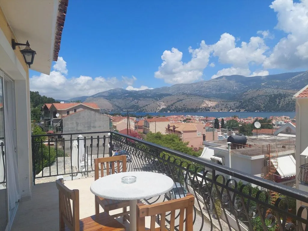 Terrace, Europe Hotel, Kefallinia
