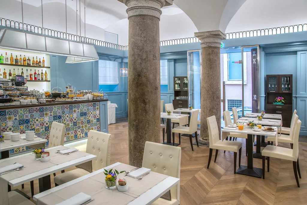 Restaurant, Martis Palace Hotel, Rome