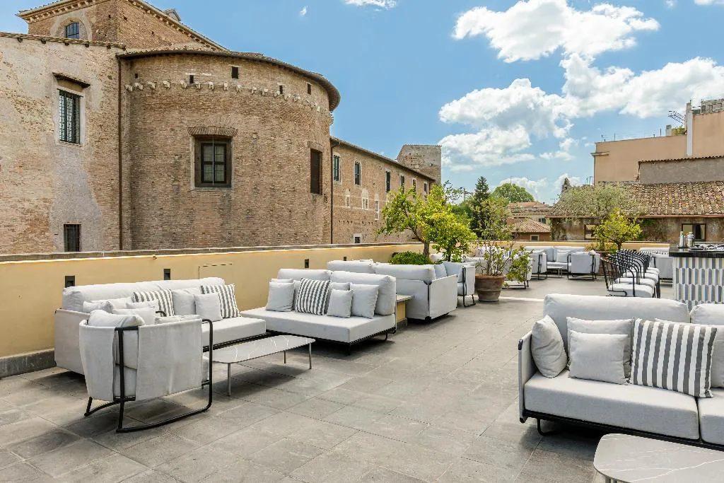 Terrace, Room Mate Collection Mia, Rome Colosseum, Rome