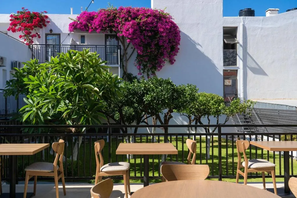 Terrace, Malia Holidays, Crete