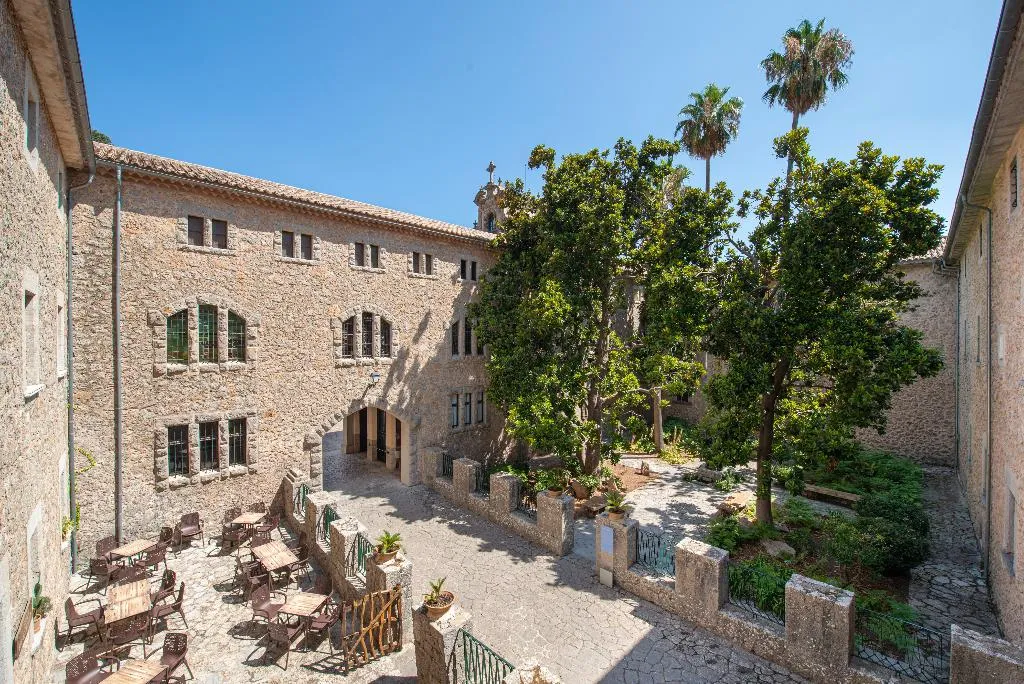 General view, Santuario de Lluc, Majorca