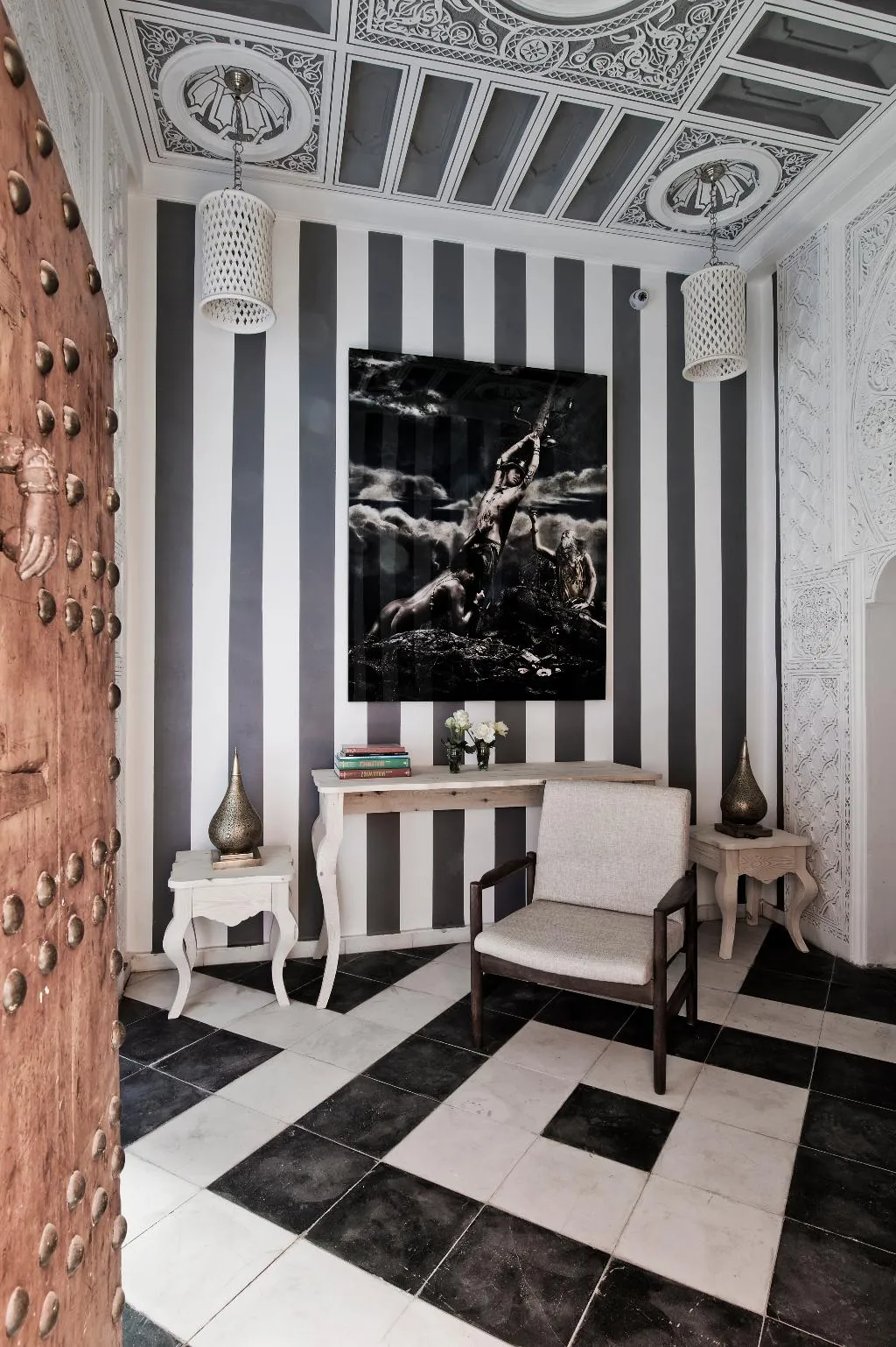 General view, Riad Goloboy, Marrakech
