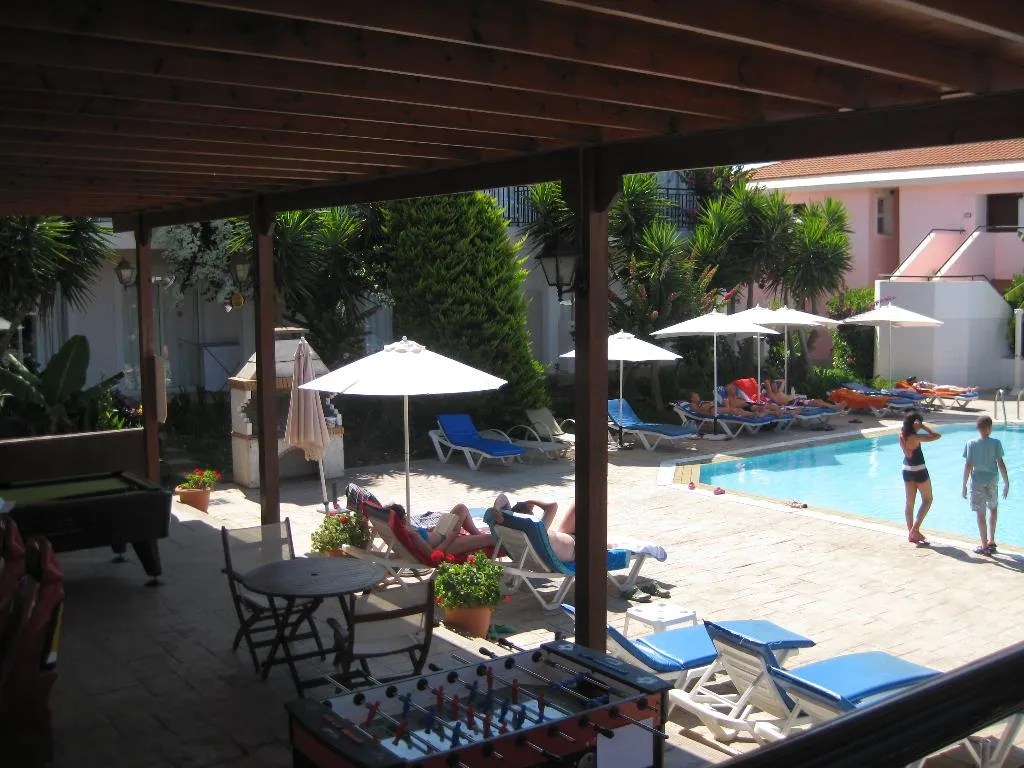 Terrace, Akamanthea Holiday Village, Cyprus