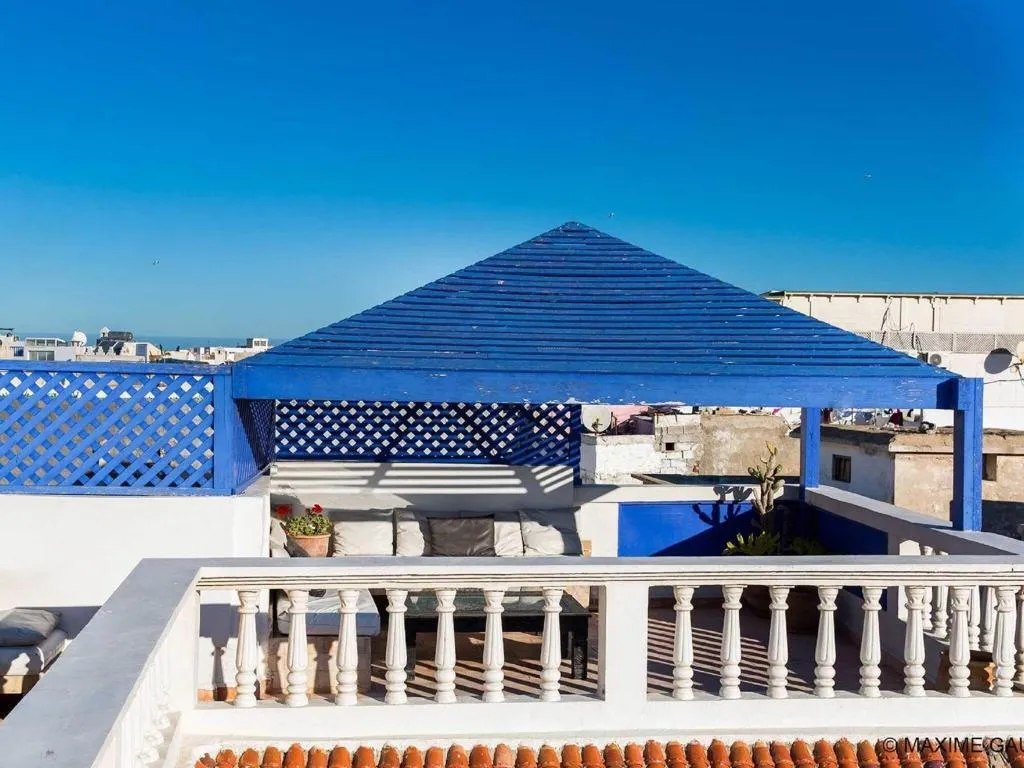 Terrace, Riad Hotel Emeraude, Essaouira