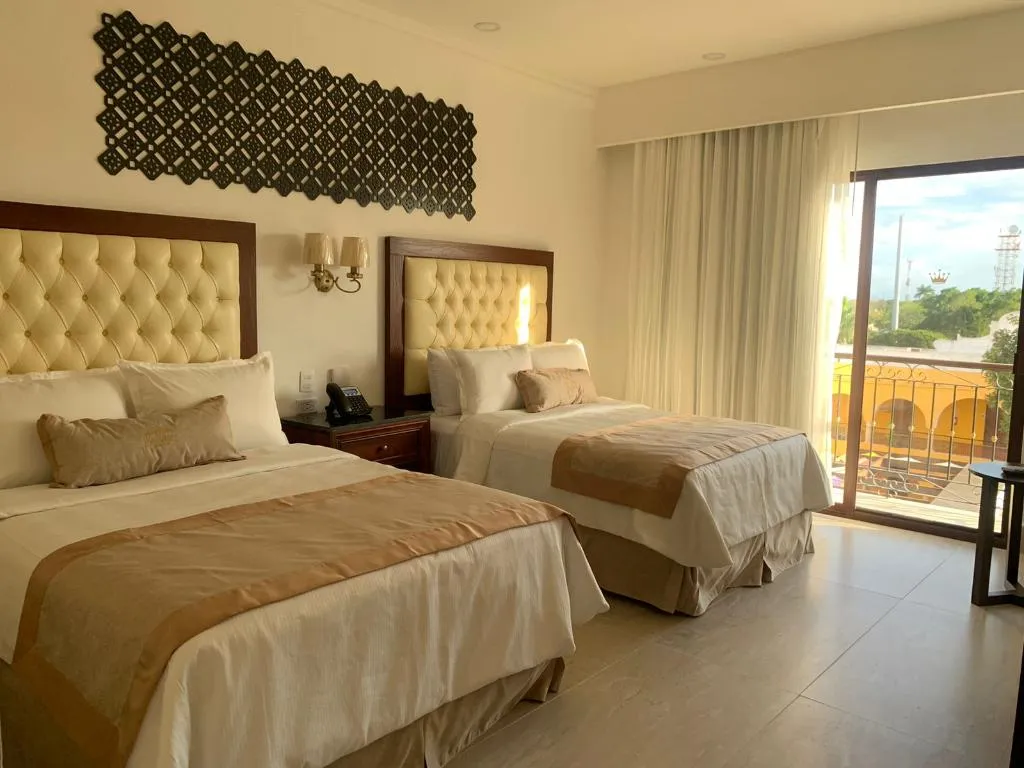 Room TWO DOUBLE BEDS Room, Real Hispano, Cancun Area