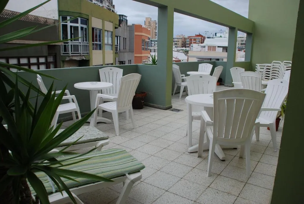 Terrace, Hotel Olympia, Gran Canaria