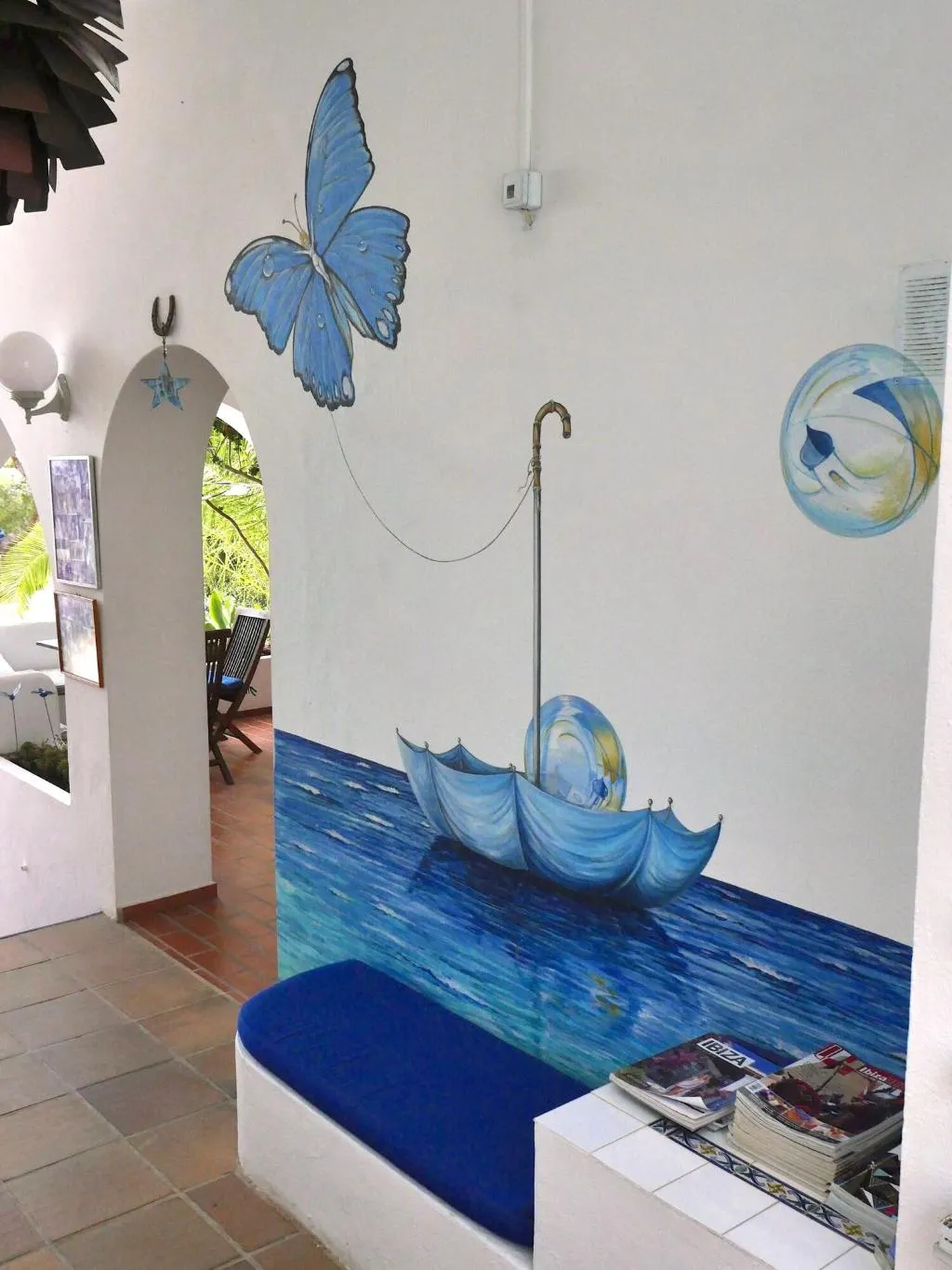 Lobby, Casa Datscha, Ibiza