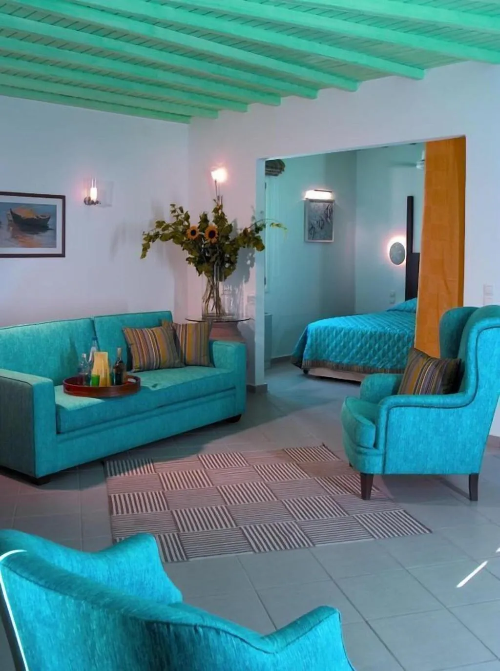 SUITE KING SIZE BED Room, Poseidon (JMK), Mykonos