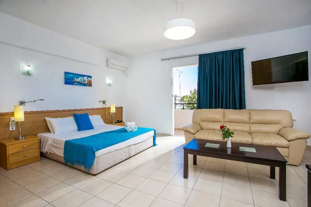 QUADRUPLE CONNECTING ROOM Room, Mon Repos Hotel, Rhodes