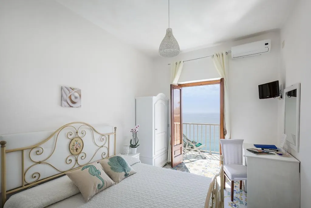 DOUBLE SEA VIEW Room, Villa Bella Vista near Positano and Amalfi, Naples