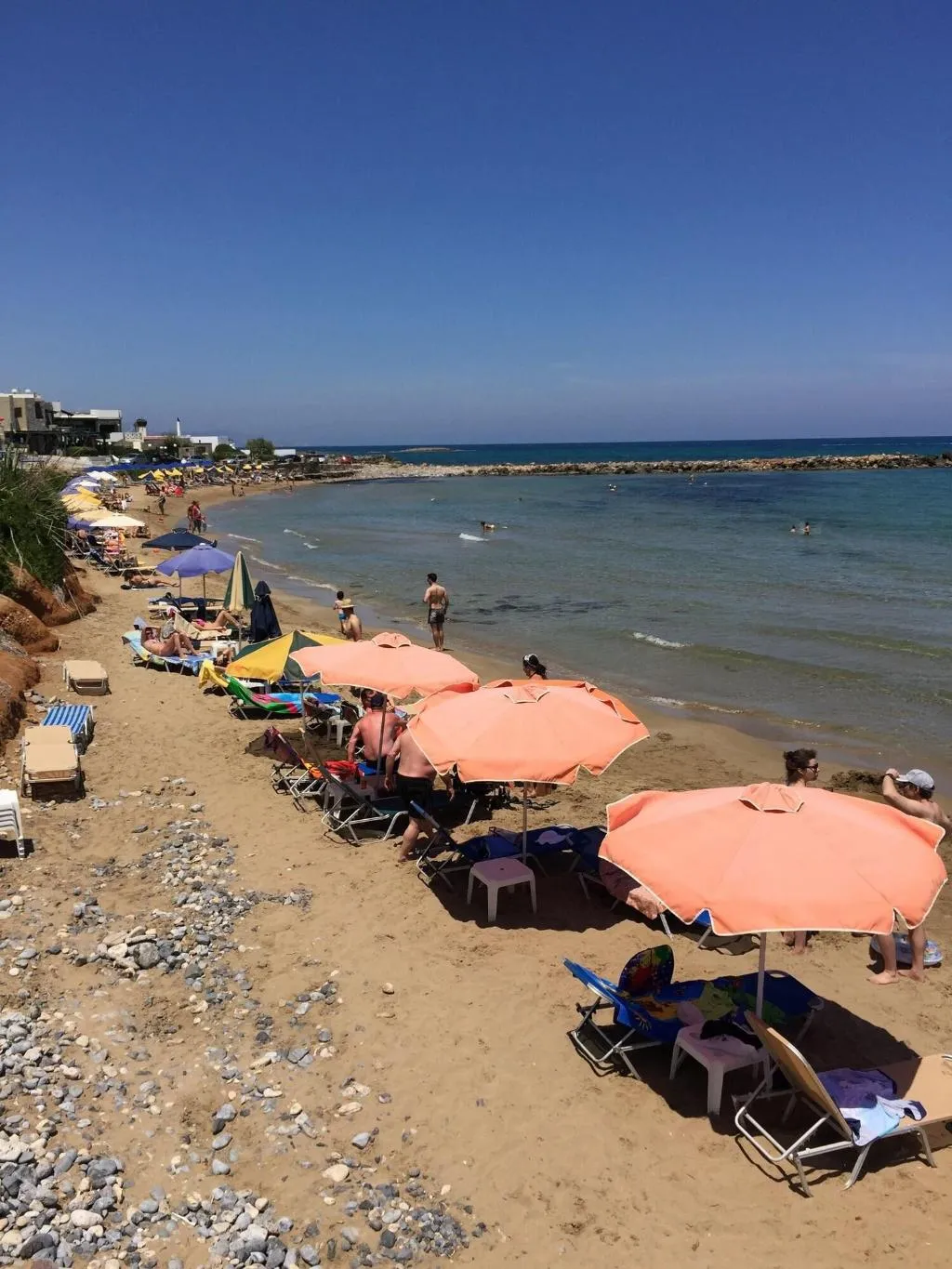 Beach, Stella Apartments, Crete