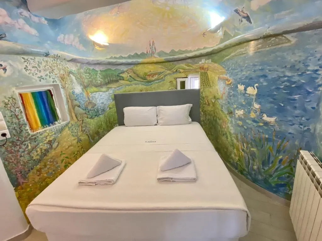 Room, Flaskos Suites, Mykonos
