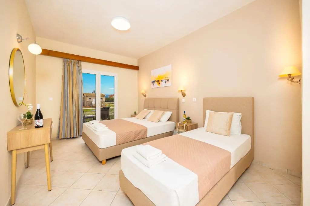 TRIPLE GARDEN VIEW Room, Koulouris Beach, Corfu