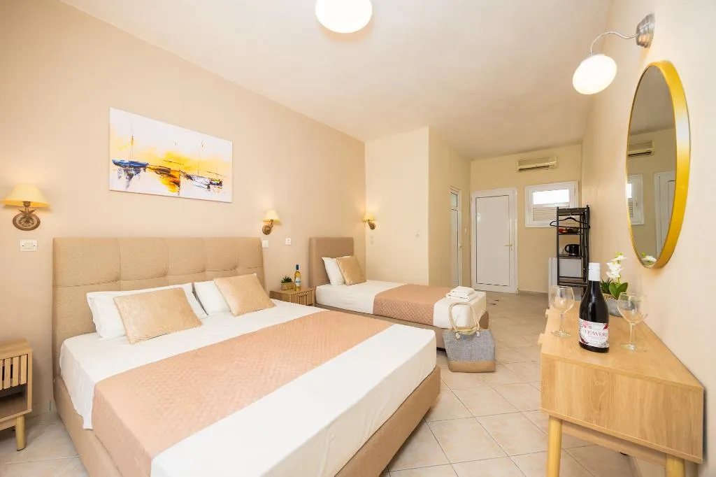 TRIPLE GARDEN VIEW Room, Koulouris Beach, Corfu
