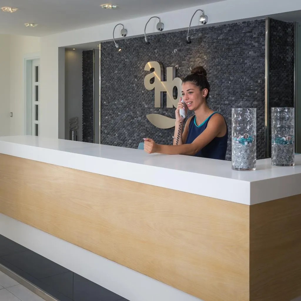 Lobby, Acharavi Beach Hotel, Corfu