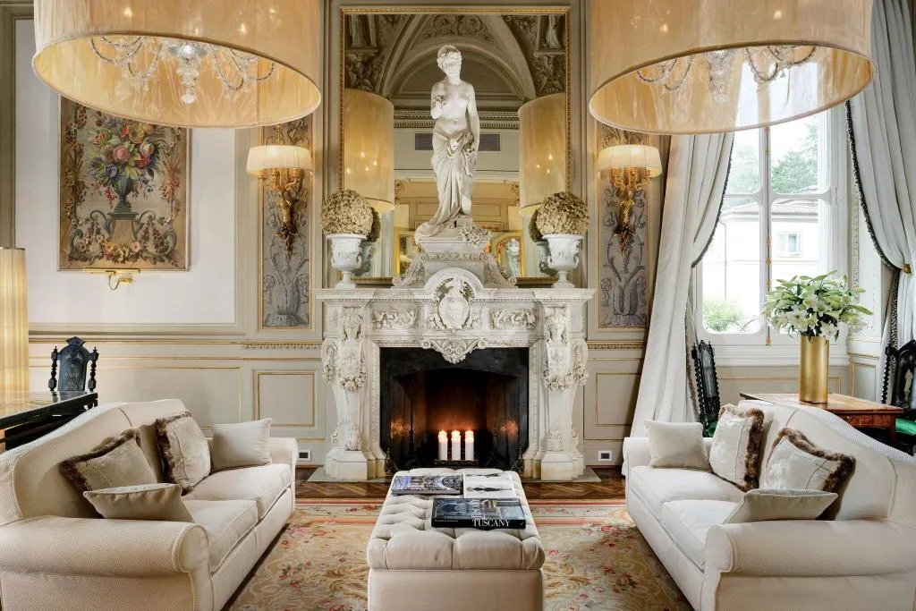Lobby, Villa Cora, Florence