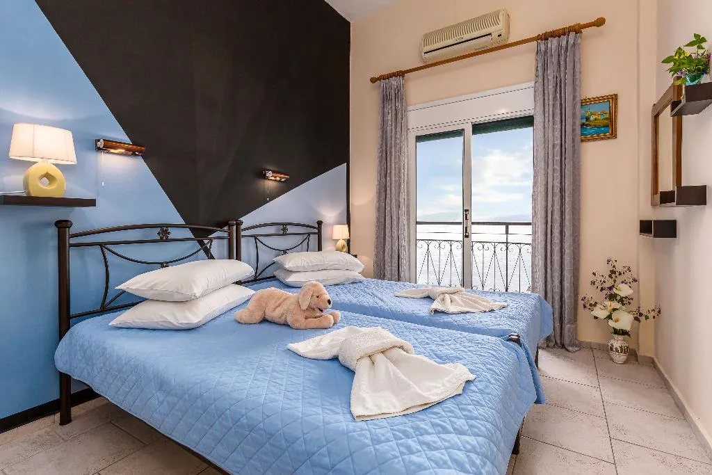 DOUBLE SEA VIEW Room, Riviera Seaside Hotel, Corfu