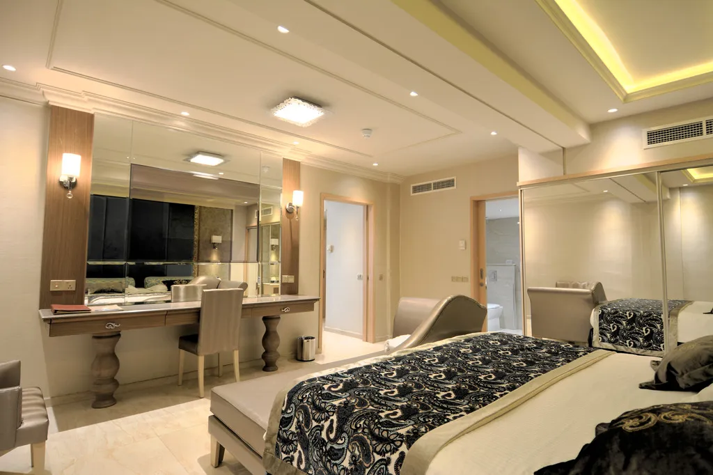 SUITE QUEEN SIZE BED Room, Adams Beach Hotel, Cyprus