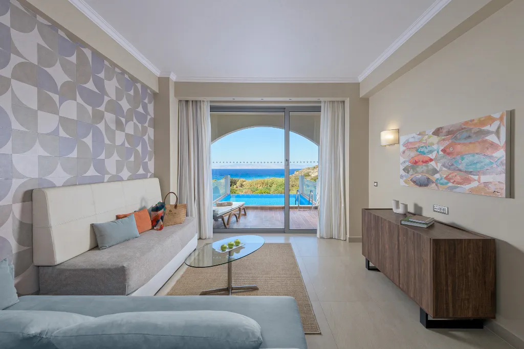 JUNIOR SUITE DELUXE Room, Atrium Platinum Resort Hotel and Spa, Rhodes