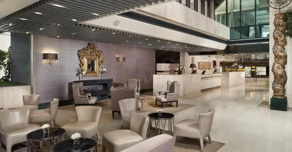 Lobby, The Level At Hotel Melia Castilla, Madrid