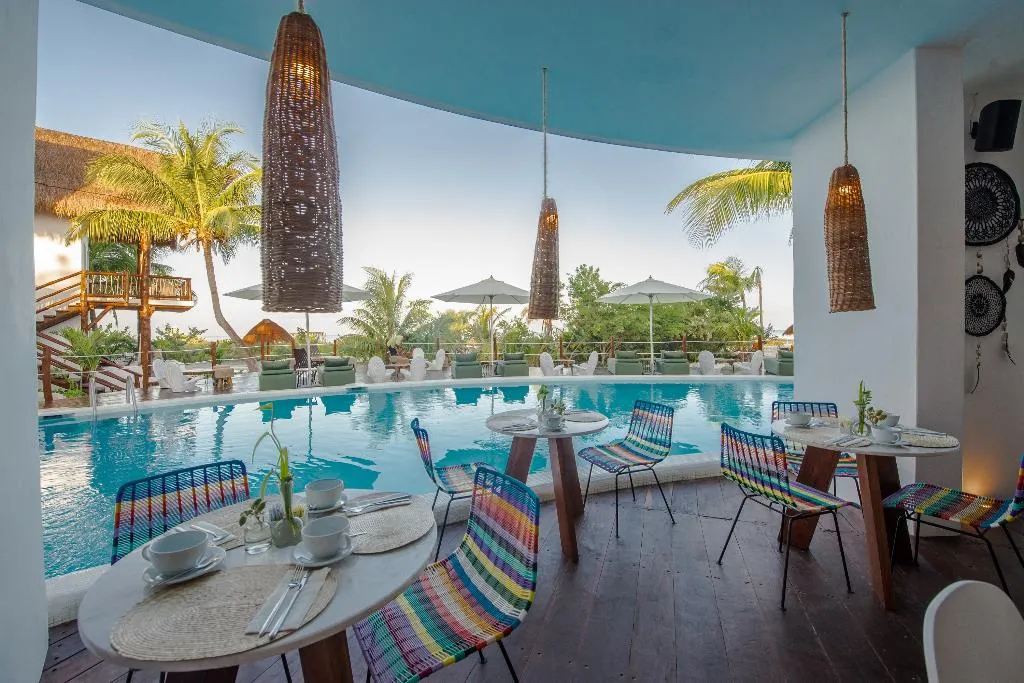 Restaurant, Villas Hm Palapas Del Mar, Cancun Area
