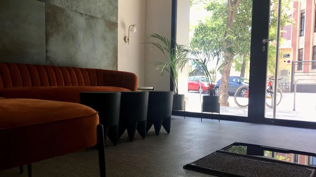 Lobby, B&B Mare de Deu Jardines del Turia, Valencia
