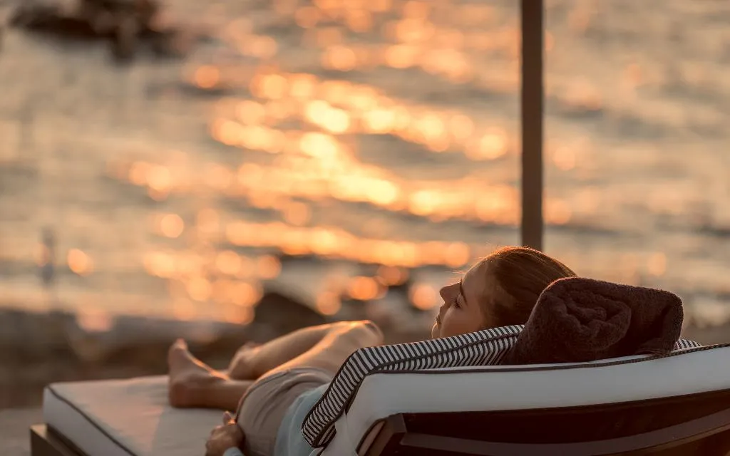 Beach, Capo Di Mykonos Resort, Mykonos