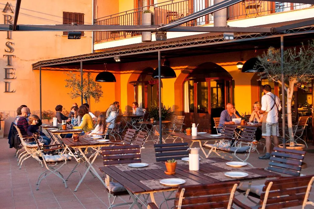 Restaurant, Hotel Maristel, Majorca