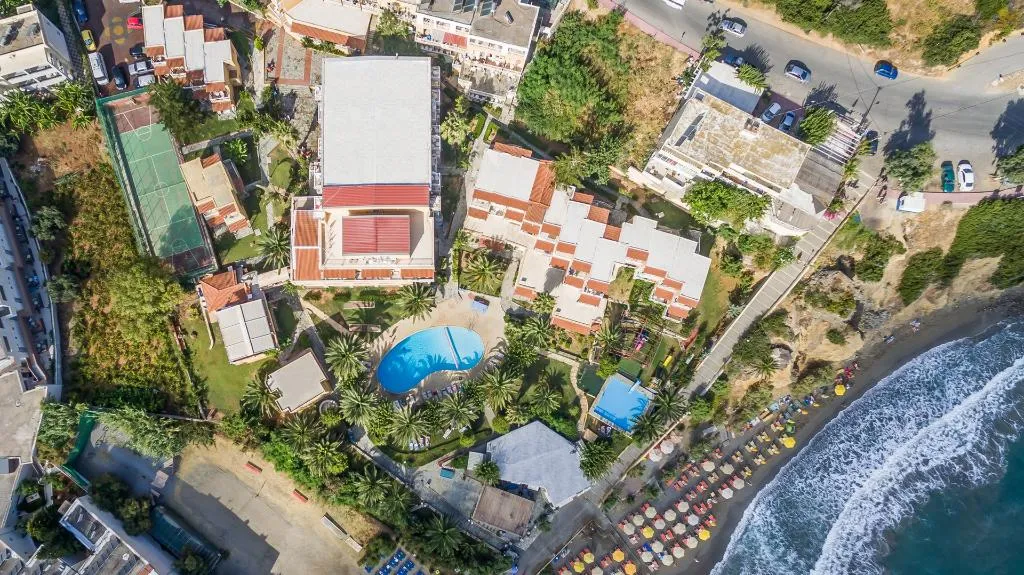 General view, Talea Beach, Crete