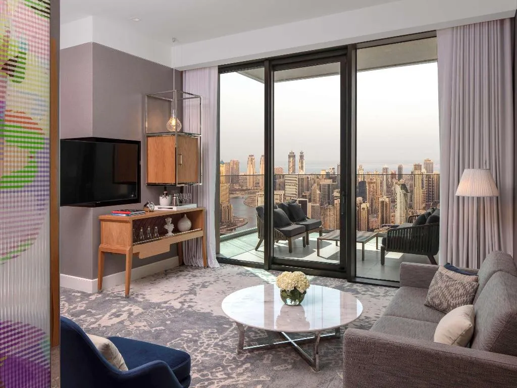 DOUBLE WITH BALCONY Room, SLS Dubai Hotel & Residences, Dubai