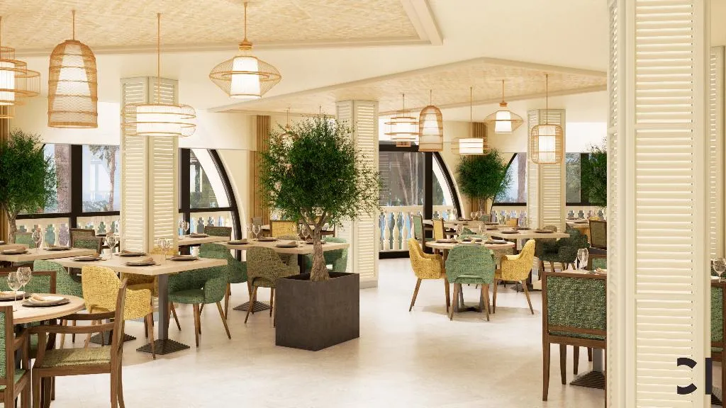 Restaurant, Hilton Mallorca Galatzo, Majorca