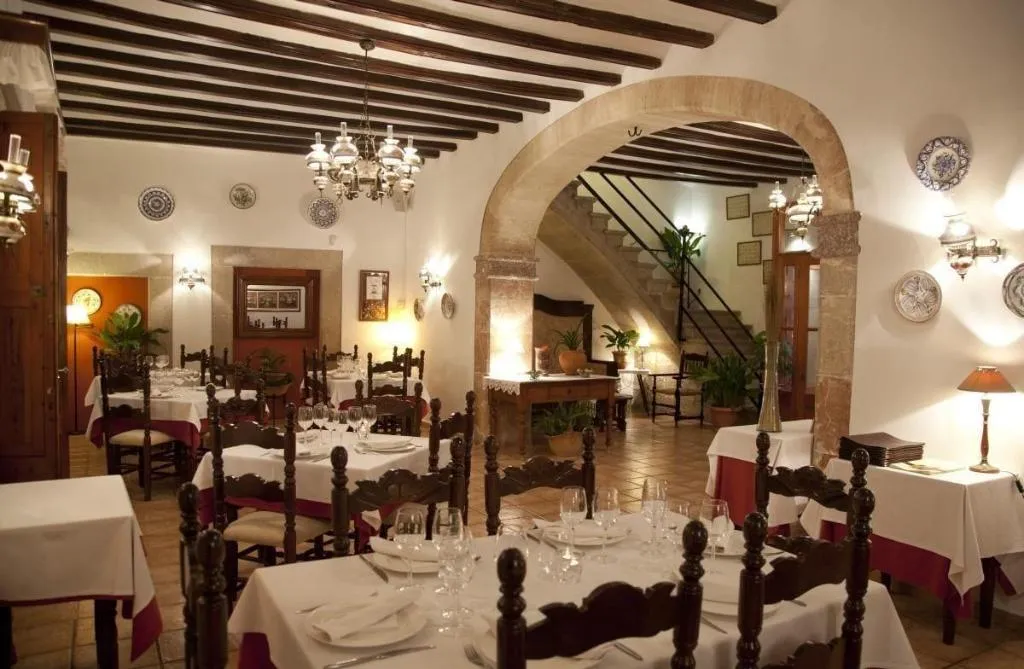 Restaurant, Hotel Can Xim, Majorca