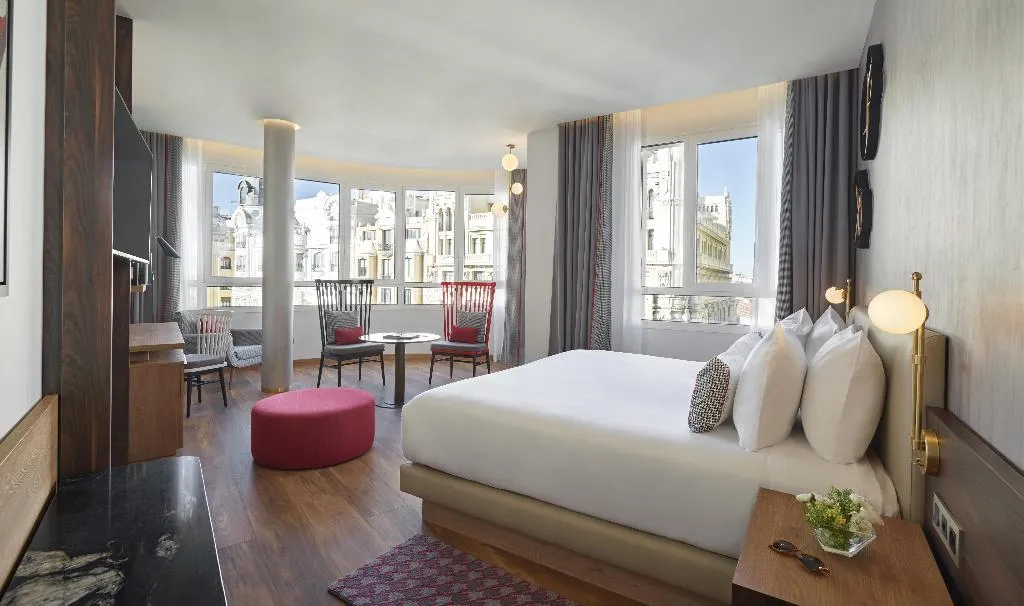 Room, Hyatt Centric Gran Via Madrid, Madrid