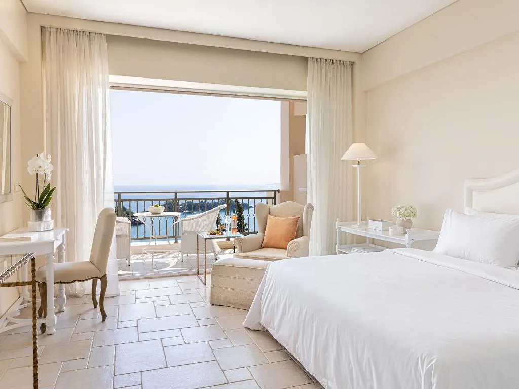 Double or Twin SUPERIOR SEA VIEW Room, Grecotel Eva Palace, Corfu