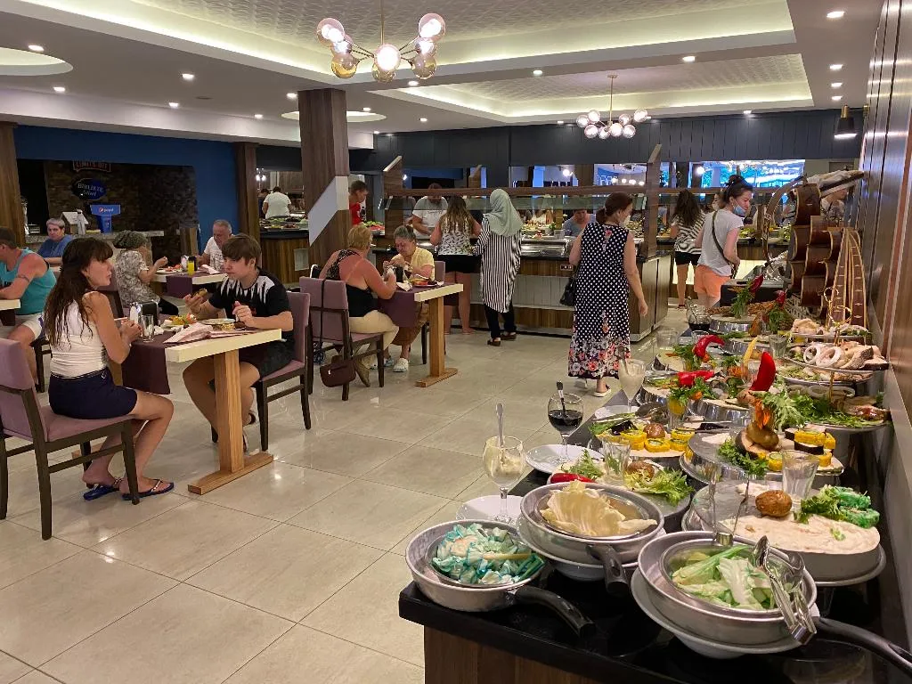 Restaurant, Acar Hotel, Antalya