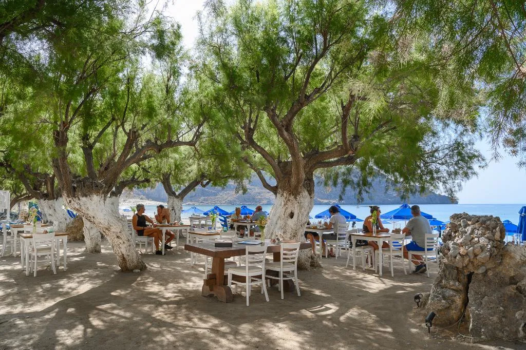 Beach, Alianthos Beach Hotel, Crete