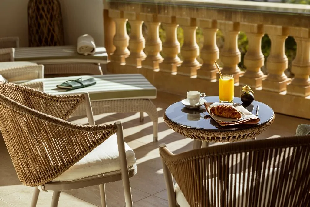 Terrace, Corinthia Palace Malta, Malta