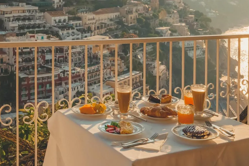 Restaurant, Hotel Poseidon, Naples