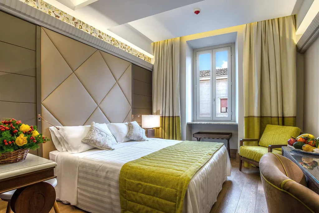 DOUBLE CLASSIC Room, Martis Palace Hotel, Rome