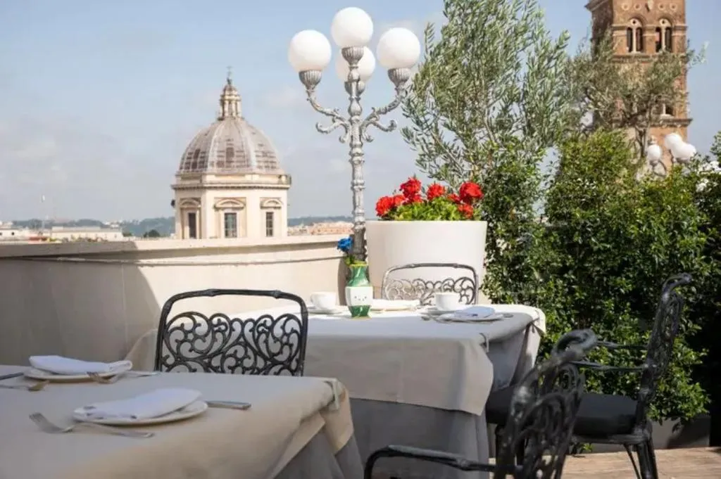 Terrace, Room Select Mecenate Palace, Rome