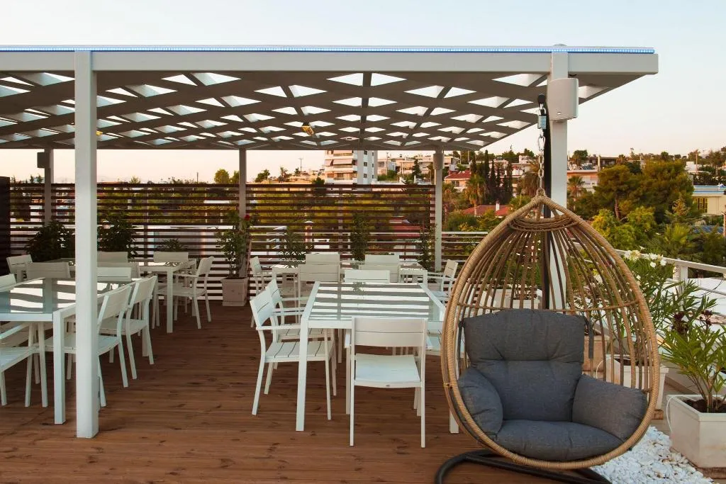 Terrace, Scale Suites, Athens