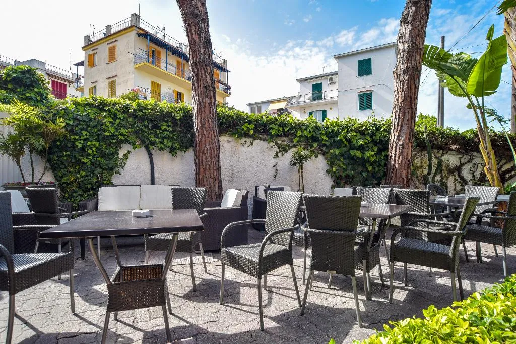 Terrace, Villa Tina, Naples