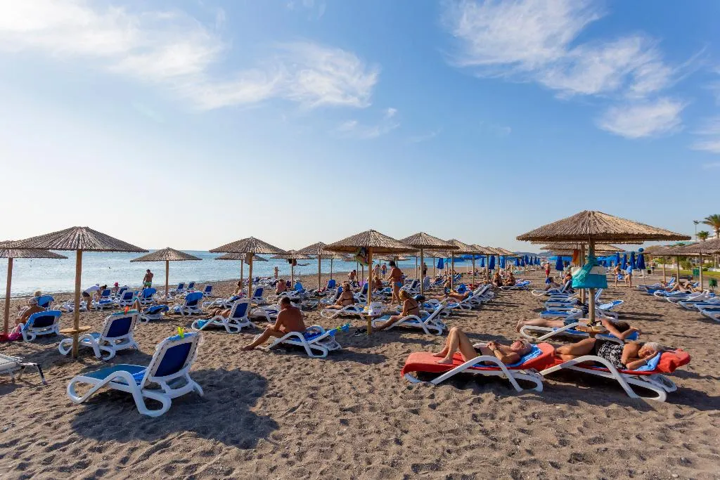 Beach, Olympos Beach, Rhodes