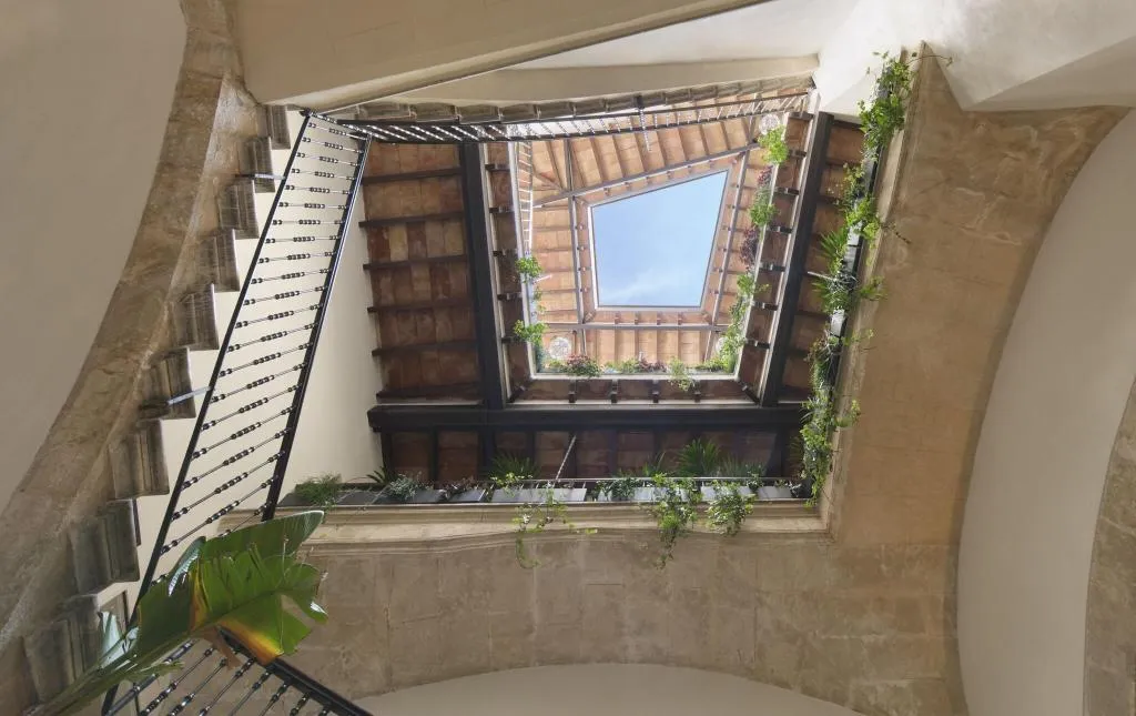 Terrace, Antigua Palma Casa Noble Hotel, Majorca