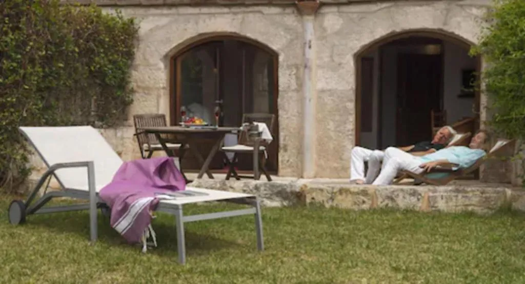 Terrace, Alcaufar Vell Hotel & Restaurant, Menorca