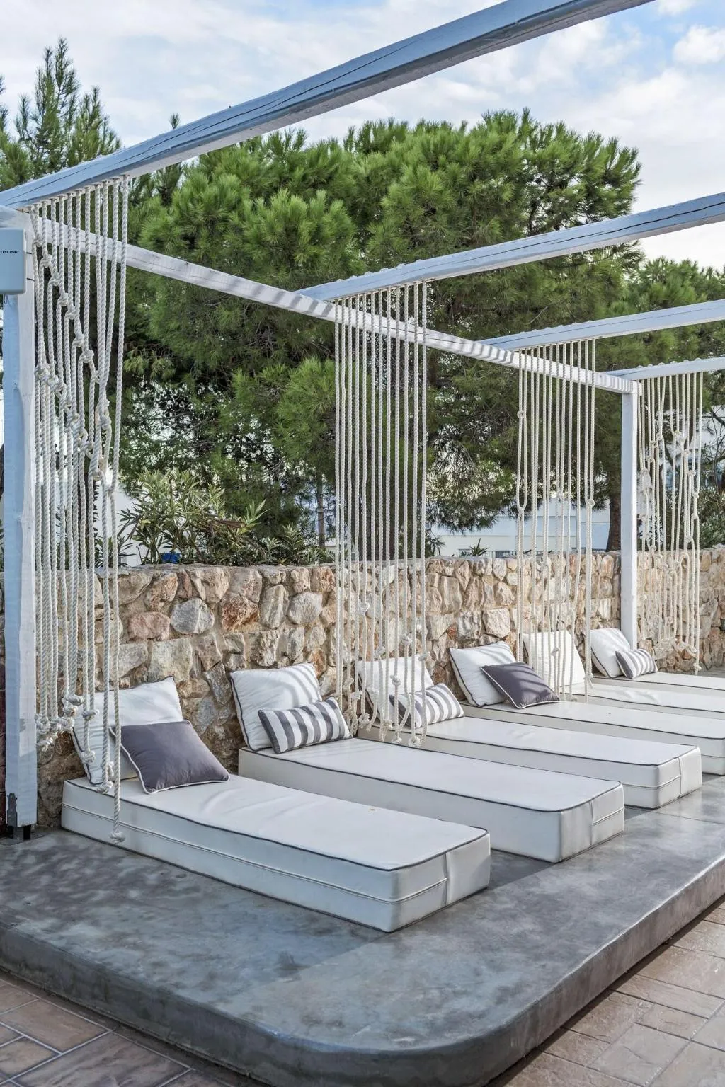 Terrace, Loizos Apartments, Santorini