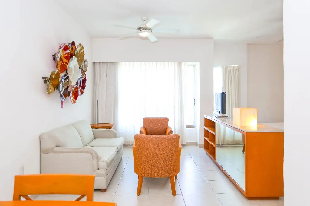JUNIOR SUITE TWO DOUBLE BEDS Room, Ambiance Suites Cancun, Cancun Area