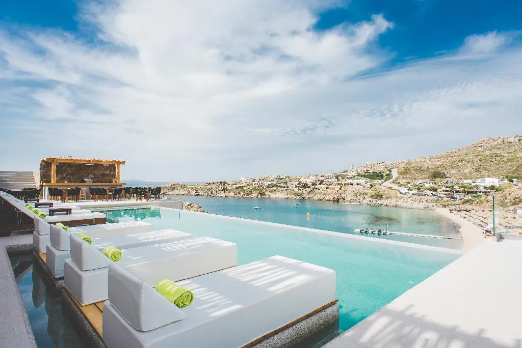 Pool, Super Paradise Hotel, Mykonos