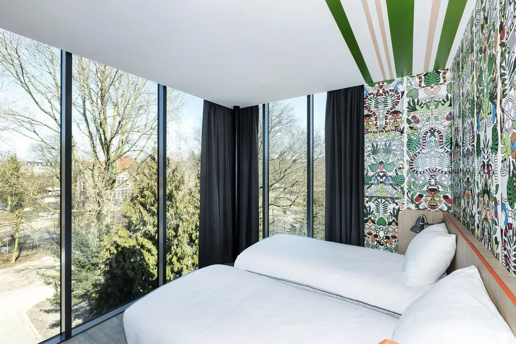 Bed in dormitory DELUXE Room, Generator Amsterdam, Amsterdam