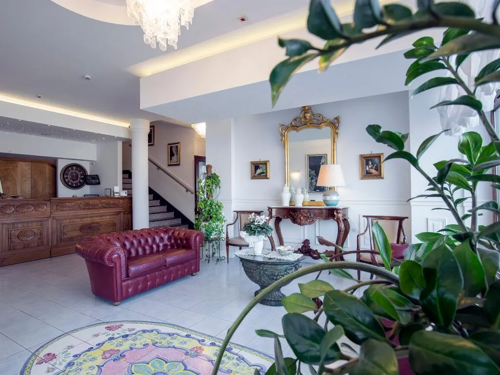 Lobby, La Panoramica Hotel, Naples